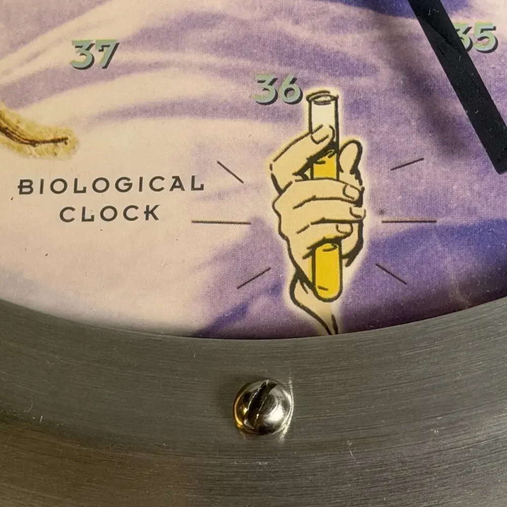 Vintage 1996 FoxKlox Biological Wall Clock 10